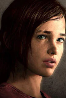 ellie the last of us face model